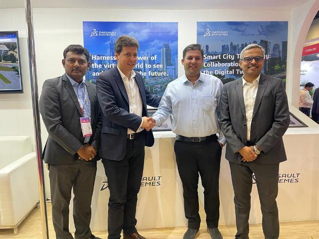 Dassault Systèmes collaborates with MapmyIndia Mappls to design and deliver sustainable cities & public services 